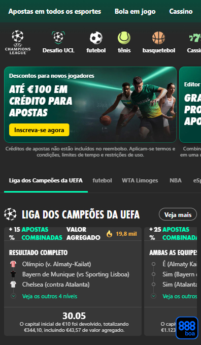 888boa.com - participar em ao vivo eventos esportivos